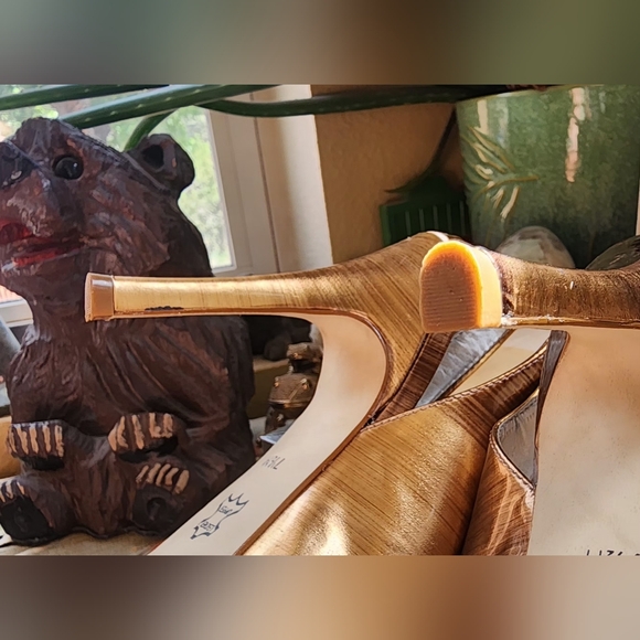 Gianni Bini Gold Glamour Heels - Picture 7 of 10